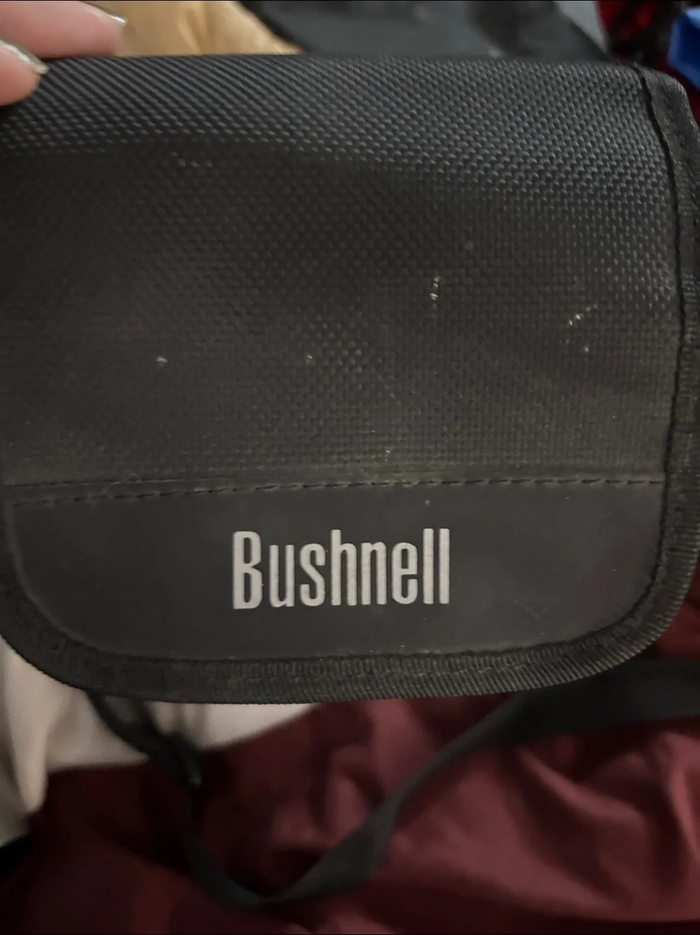 Bushnell Silver and Black Compact Binoculars with Triplet Lens